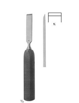 Osteotome with fiber handle